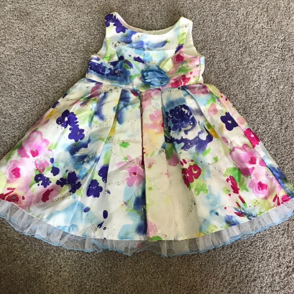 3T Floral Party Dress